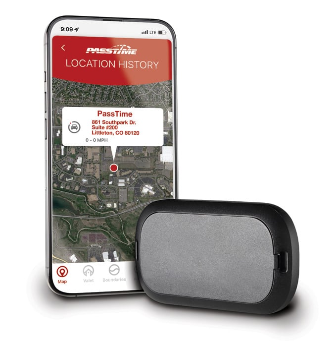 Encore with app map screen