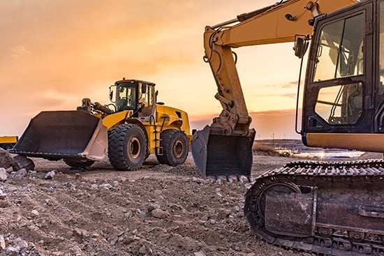Bulldozer Excavator